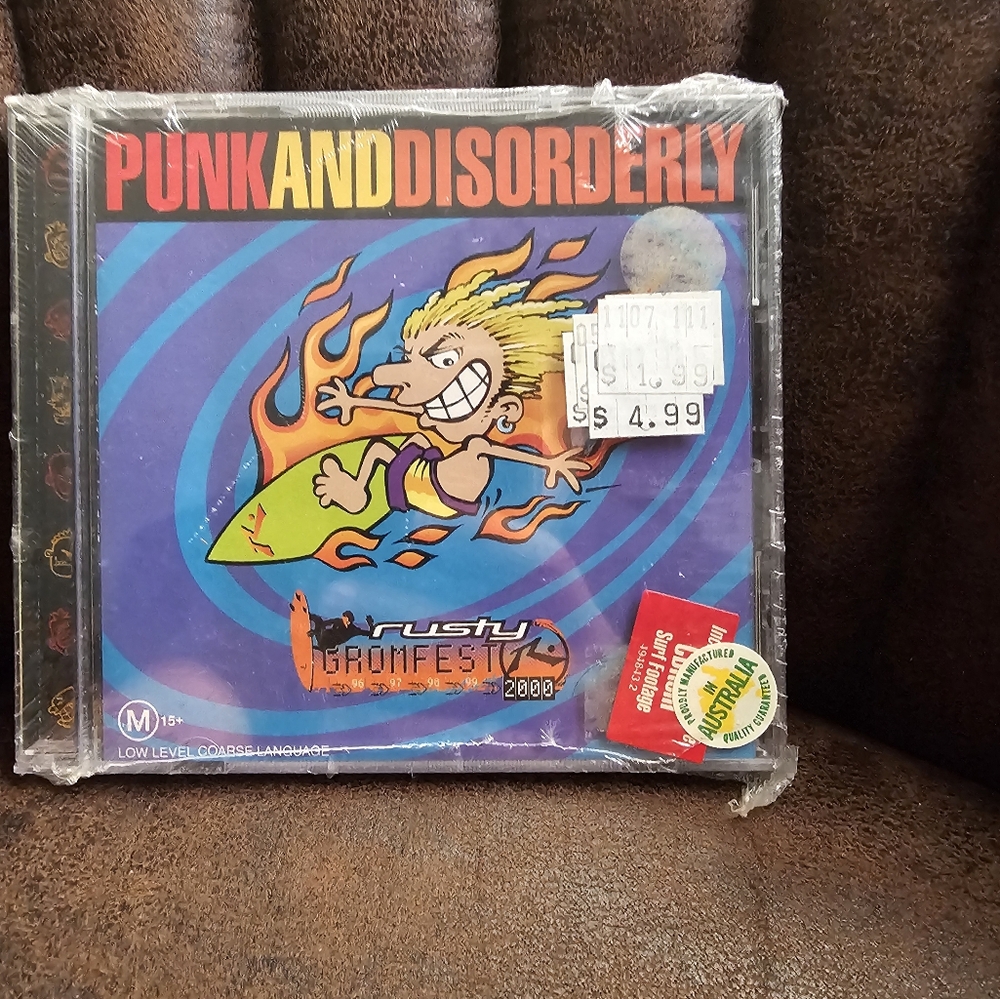 Punk & Disorderly by Various Artists [ NEW CD + Hype Sticker! 2003 ] * SEALED *
